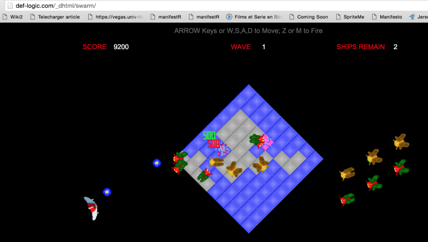 swarm game screenshot