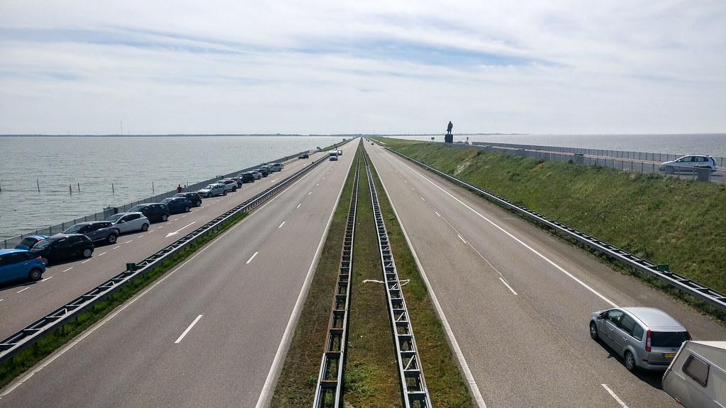 Dike in the Netherlands