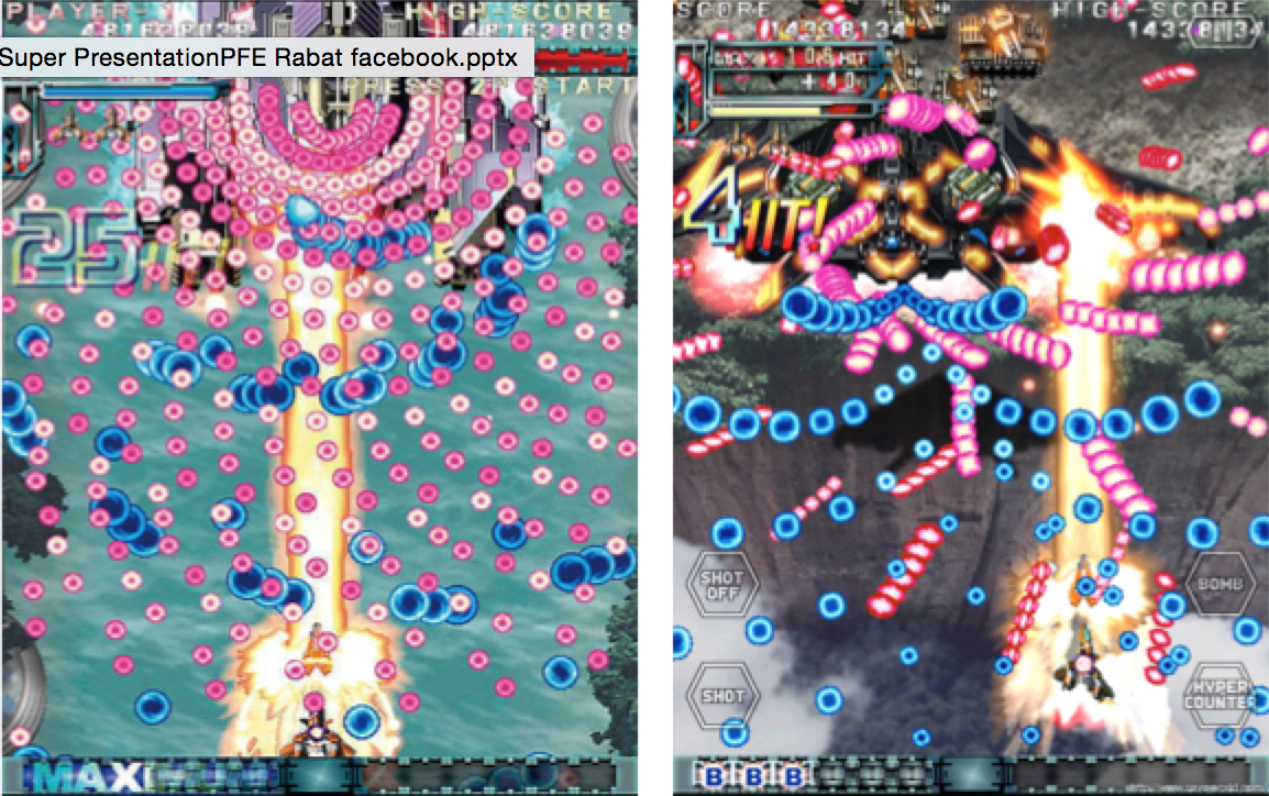 screenshot of dodonpachi