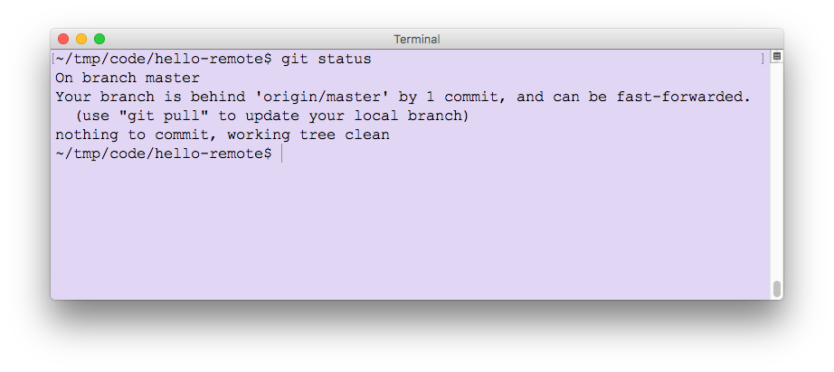 Git fetch command